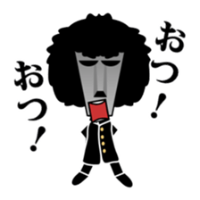 Let's go Mr.Moai ! sticker #10494436