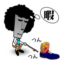 Let's go Mr.Moai ! sticker #10494438