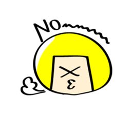 *Bobbed Girl* sticker #10494444