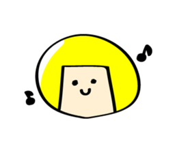 *Bobbed Girl* sticker #10494449