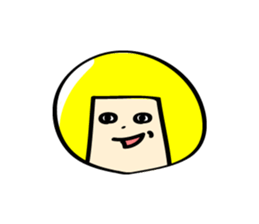 *Bobbed Girl* sticker #10494453