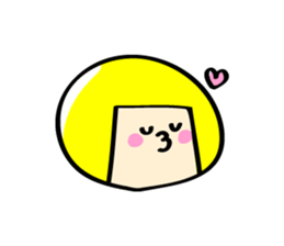 *Bobbed Girl* sticker #10494457