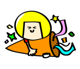 *Bobbed Girl* sticker #10494458