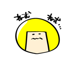 *Bobbed Girl* sticker #10494462