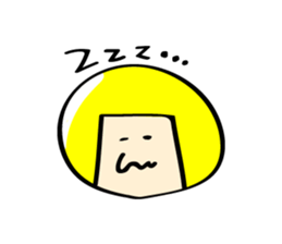 *Bobbed Girl* sticker #10494463