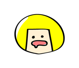 *Bobbed Girl* sticker #10494469