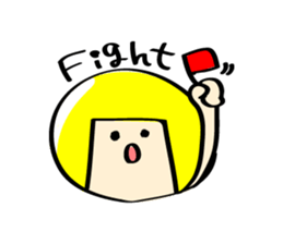 *Bobbed Girl* sticker #10494477