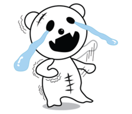 Ghost Teddy! 2 sticker #10495849