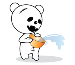 Ghost Teddy! 2 sticker #10495854