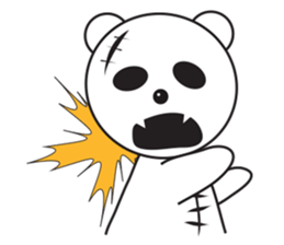 Ghost Teddy! 2 sticker #10495863