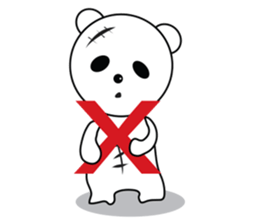 Ghost Teddy! 2 sticker #10495868