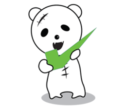 Ghost Teddy! 2 sticker #10495869