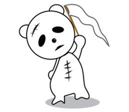 Ghost Teddy! 2 sticker #10495870