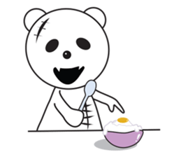 Ghost Teddy! 2 sticker #10495875