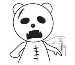 Ghost Teddy! 2 sticker #10495877