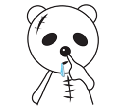 Ghost Teddy! 2 sticker #10495879