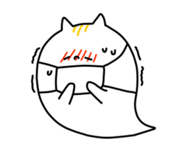 cat NENE sticker #10496018