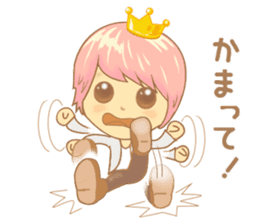 Prince Yuchaso (pink) sticker #10496165