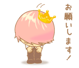 Prince Yuchaso (pink) sticker #10496176