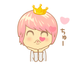 Prince Yuchaso (pink) sticker #10496192