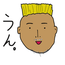 Japanese creepy stickers sticker #10496272