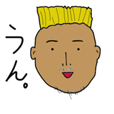 Japanese creepy stickers sticker #10496272