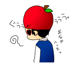[ apple entertainer ] apple prince sticker #10496966