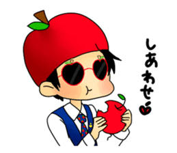 [ apple entertainer ] apple prince sticker #10496968