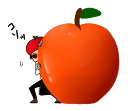 [ apple entertainer ] apple prince sticker #10496972