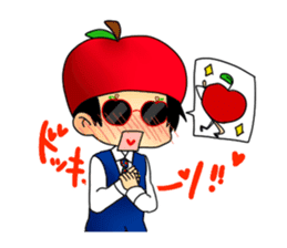 [ apple entertainer ] apple prince sticker #10496973