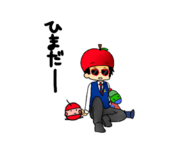 [ apple entertainer ] apple prince sticker #10496974