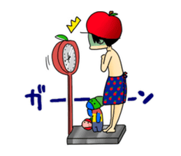 [ apple entertainer ] apple prince sticker #10496978