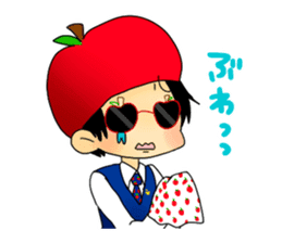 [ apple entertainer ] apple prince sticker #10496983