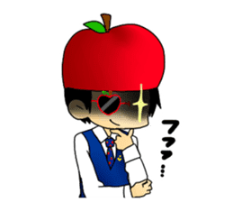 [ apple entertainer ] apple prince sticker #10496984