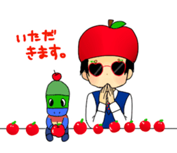 [ apple entertainer ] apple prince sticker #10496990
