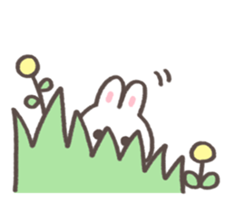 Easy-to-use bunny stickers sticker #10497083