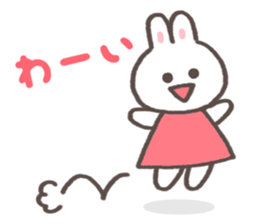 Easy-to-use bunny stickers sticker #10497084