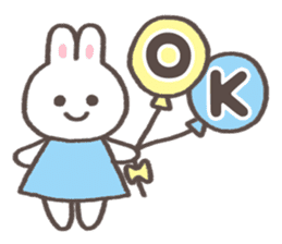 Easy-to-use bunny stickers sticker #10497086