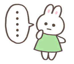 Easy-to-use bunny stickers sticker #10497092