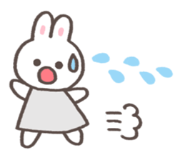 Easy-to-use bunny stickers sticker #10497096