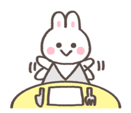 Easy-to-use bunny stickers sticker #10497104
