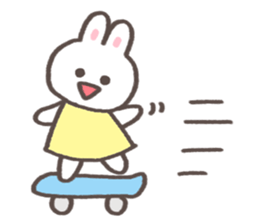 Easy-to-use bunny stickers sticker #10497106