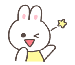 Easy-to-use bunny stickers sticker #10497117