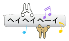 Evil Rabbit and Friends 2 sticker #10497241