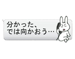 Evil Rabbit and Friends 2 sticker #10497248