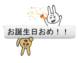 Evil Rabbit and Friends 2 sticker #10497256