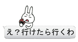 Evil Rabbit and Friends 2 sticker #10497266
