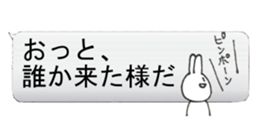 Evil Rabbit and Friends 2 sticker #10497274