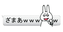 Evil Rabbit and Friends 2 sticker #10497279