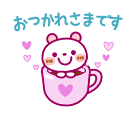 Spots bear(spring set) sticker #10497404